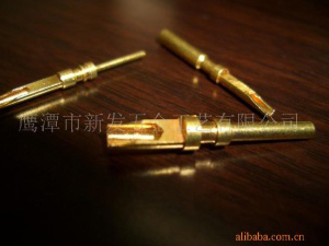 電子插孔，母端，銅針